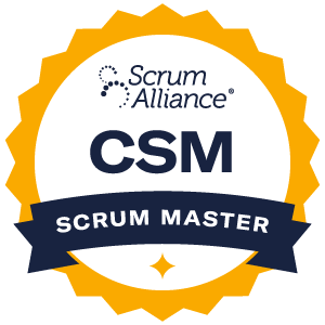 Certified ScrumMaster badge