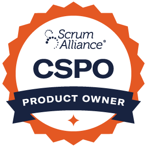 Certified Scrum Product Owner badge