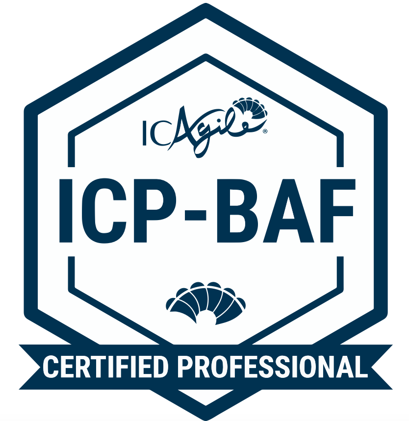 ICP-BAF certification badge